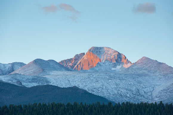 Longs Peak at Sunrise - RMNP